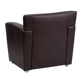 Flash Furniture Hercules Majesty Series Brown Leather Chair - Image 2