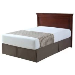 1888 Mills® Beyond Impressions Queen Fitted Bed Skirt Beige Solid, Case Of 6