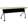 Office Star Products Training Table, 72l X 24"w, Maple Top