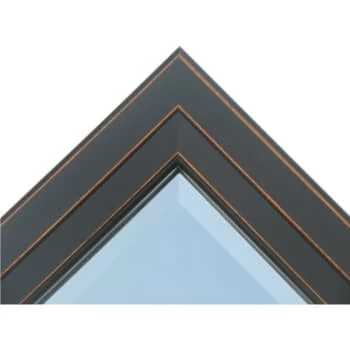 American Pride® 23 X 41" Decorative Framed Beveled Mirror - 2.75" Venetian Bronze - Image 2