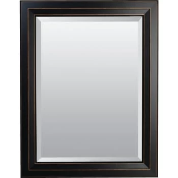 American Pride® 23 X 41" Decorative Framed Beveled Mirror - 2.75" Venetian Bronze