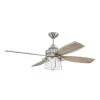 Craftmade™ Waterfront 52 In. 4-Blade Led Ceiling Fan W/ Light (Gray)