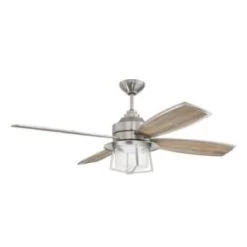Craftmade™ Waterfront 52 In. 4-Blade Led Ceiling Fan W/ Light (Gray)