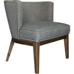 Boss Ava Accent Chair, Medium Grey