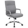 Boss Modern Executive Conference Chair, Grey