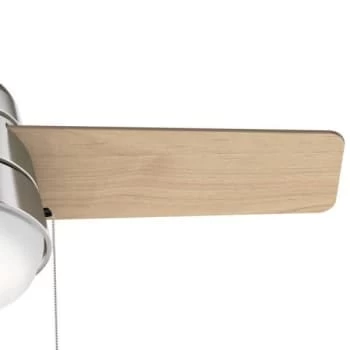 Hunter® Aker 36 In. 3-Blade Led Ceiling Fan W/ Light (Brushed Nickel) - Image 8