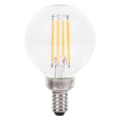 Sylvania Truwave 4W G16.5 350 LM LED Globe Bulb (2700K) (Clear) (8-Case)