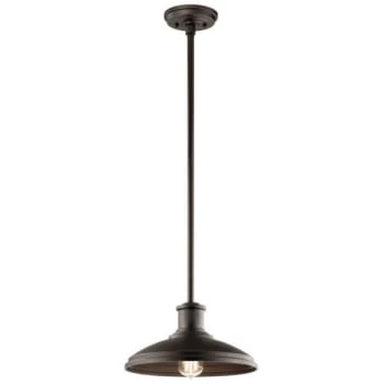 Kichler® Allenbury 12 In. 1-Light Outdoor Pendant Fixture (Olde Bronze)