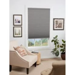 St. Charles 23 X 72 Gray Cloud Blackout Honeycomb Cellular Shade