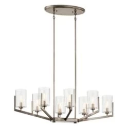 Kichler® Nye 8-Light Indoor Chandelier (Classic Pewter)