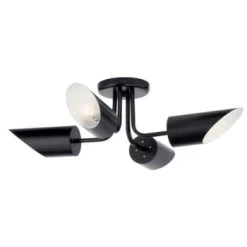 Kichler® 52164bk Trentino Semi-Flush Mount Light