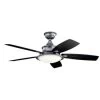 Kichler® Cameron 52 In. Led Ceiling Fan W/ Light (Weathered Steel)