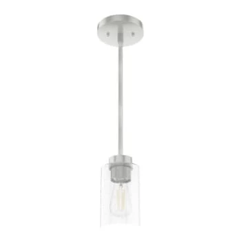 Hunter® Hartland 1-Light Modern Pendant Fixture (B. Nickel) - Image 3