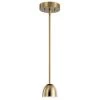 Kichler® Baland 4 In. 1-Light Pendant Fixture (Brushed Natural Brass)