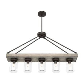 Hunter® 19006 Devon Park Indoor Chandelier (Onx Bengal)