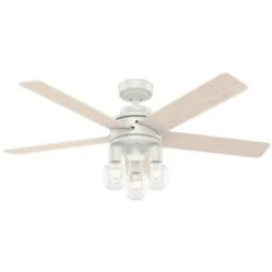 Hunter Fan Hardwick 52 In. Ceiling Fan W/ Light (White)