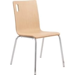 National Public Seating® Bushwick Cafe Chair Natural