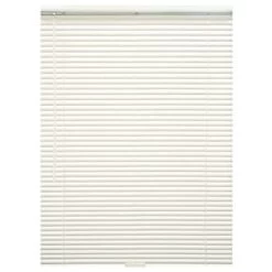 Champion® Alabaster Cordless Aluminum Mini Blinds 1" Slats 70" X 72"