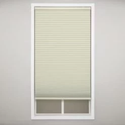 St. Charles Blackout Honeycomb Cellular Shade, Alabaster, 48 X 48