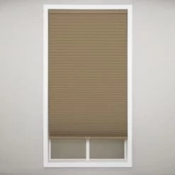 St. Charles Blackout Honeycomb Cellular Shade, Latte, 21.5 X 48