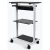 Luxor Three-Shelf Adjustable Stand Up Workstation