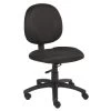 Boss Office Products Diamond Armless Task Chair, Black