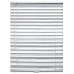 Champion® 40"wx72"l Cordless Room Darkening Aluminum Blind, 1" Slat White
