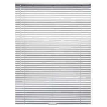 Champion® 40"wx72"l Cordless Room Darkening Aluminum Blind, 1" Slat White