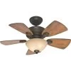 Hunter® Watson 34 In. 5-Blade Ceiling Fan W/ Light (New Bronze)