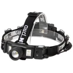 Steelman Pro Multi-Mode Focusing Rechargeable Headlamp Rear Safety Light Black
