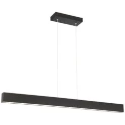 Access Lighting Form Dual Voltage Led Linear Pendant Matte Black Finish