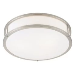 Access Lighting Conga Led - Flush Mount Brushed Steel