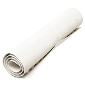 Hospitality 1 Source 14 X 22 In. Small Rubber Mat (White) (24-Case)