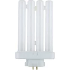 Generic 27-Watt Gloss White Quad Tube T4 Gx10q-4 Base Cfl Bug Light Bulb