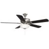 Hampton Bay Rothley Ii 52 In. Led Brushed Nickel Ceiling Fan