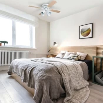 Seasons® Cabrillo™ 42 In. 4-Blade Led Ceiling Fan W/ Light (White) - Image 7