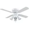 Seasons® Cabrillo™ 42 In. 4-Blade Led Ceiling Fan W/ Light (White)