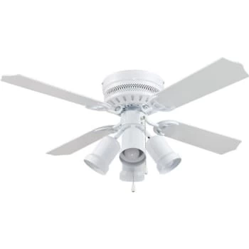 Seasons® Cabrillo™ 42 In. 4-Blade Led Ceiling Fan W/ Light (White)