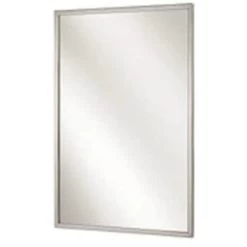 Bradley 24 X 30" Channel Frame Mirror Stainless Steel