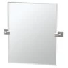 Gatco Elevate Frameless Small Rectangle Mirror In Satin Nickel