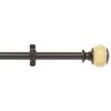 ACHIM Camino Decorative Rod And Finial Estate Bronze 66 To 120", Case Of 4