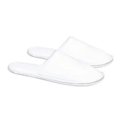 Fredi & Sons Inc. Closed Toe Velour Slipper 12" Anti-Skid Sole Case Of 100