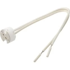 Satco® Round Multipurpose Porcelain Halogen Socket Pack Of 4