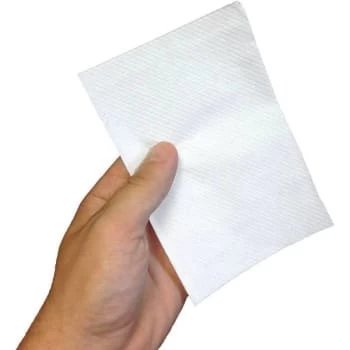 Nps Touch Of Linen Twl Wht 12x17