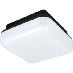 GENERIC 10 In 15 Watt Outdoor Led Flush-Mount Ceiling Light (Black)