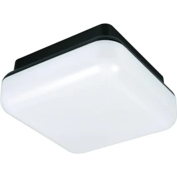 GENERIC 10 In 15 Watt Outdoor Led Flush-Mount Ceiling Light (Black)