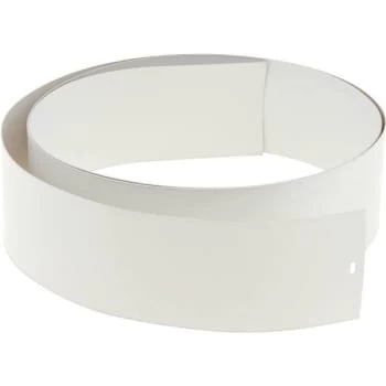 Designer's Touch Vertical Blind Vinyl Rplcmnt Louvers 71" White Package Of 25