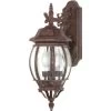 Satco® Nuvo Central Park 7.38 X 22.75 In. 3-Light Outdoor Lantern (Old Bronze)