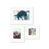Clearwater Art Collection In A Box,king, Cool Scheme, White Frame,pack Of 3