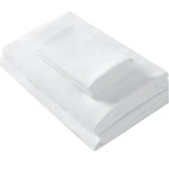 Sarhara Nights Fitted Sheet 54x80x15" Full Size Full T250 White Case Of 24